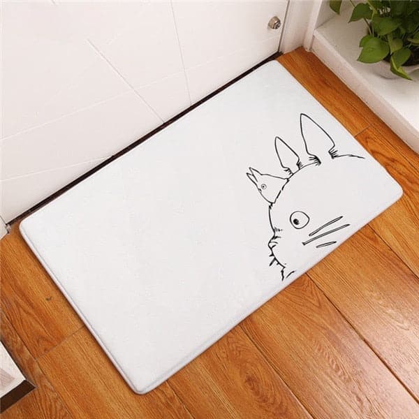 Tapis Totoro Ghibli Blanc Univers Ghibli Boutique Ghibli